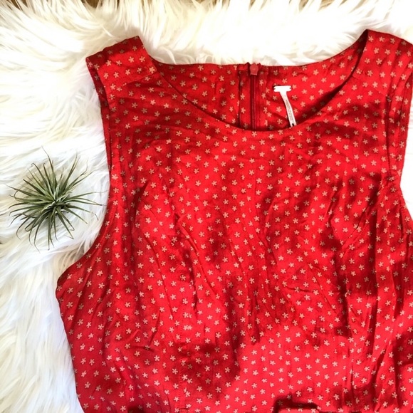 SOLD Host Pick - Free People || Red Raquel Dress - Picture 4 of 7